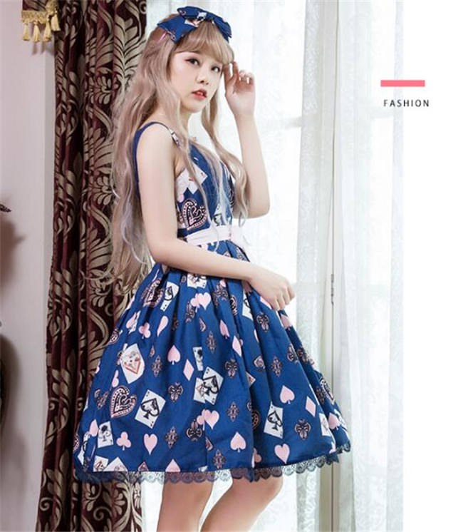 Sweet Summer Lolita Printed Jumper Size S in Stock