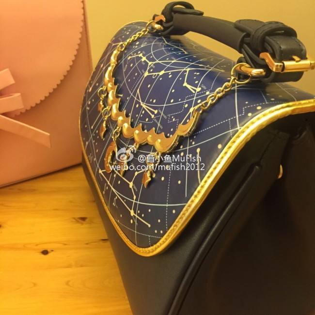 Mu-fish Constellation Prints Lolita Handbag/Shoulder Bag