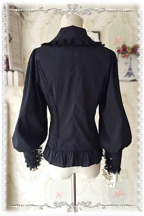 Infanta Gigot Sleeves Chiffon Lolita Blouse
