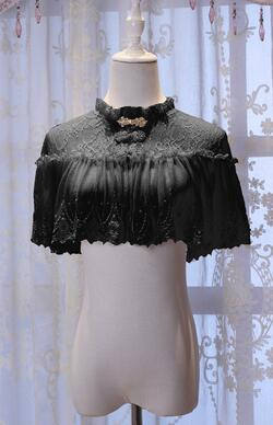 Hole Fairy Guide~ Qi Lace Lolita Bolero /Accessories-Ready Made