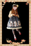 Date Bear~ Sweet Lolita Jumper Skirt -out
