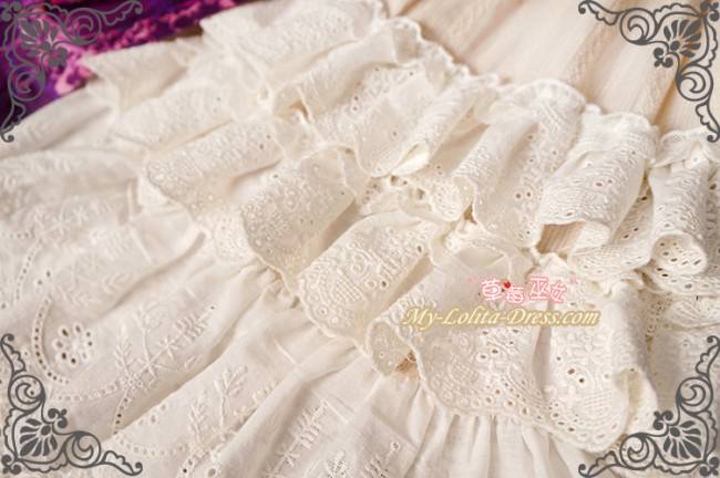Strawberry Witch Aurora Sleeping Beauty Lolita OP Dress - IN STOCK