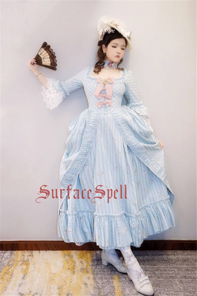 Surfacespell ~ The Duchess*Rococo~ Elegant Lolita OP -Custom Tailor Available