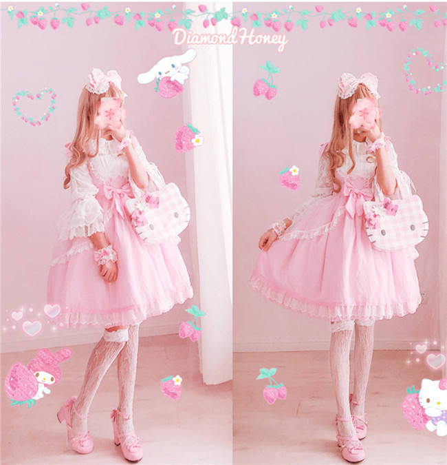 Soft Stripe Lolita Jumper -out