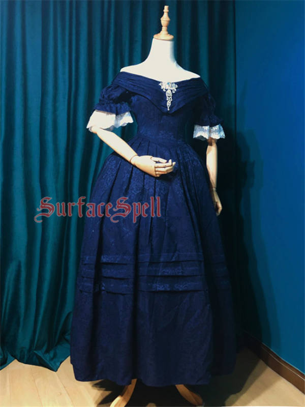 Surface Spell ~ The Duchess*Rococo~ Elegant Jacquard Lolita OP - Custom Tailor Available