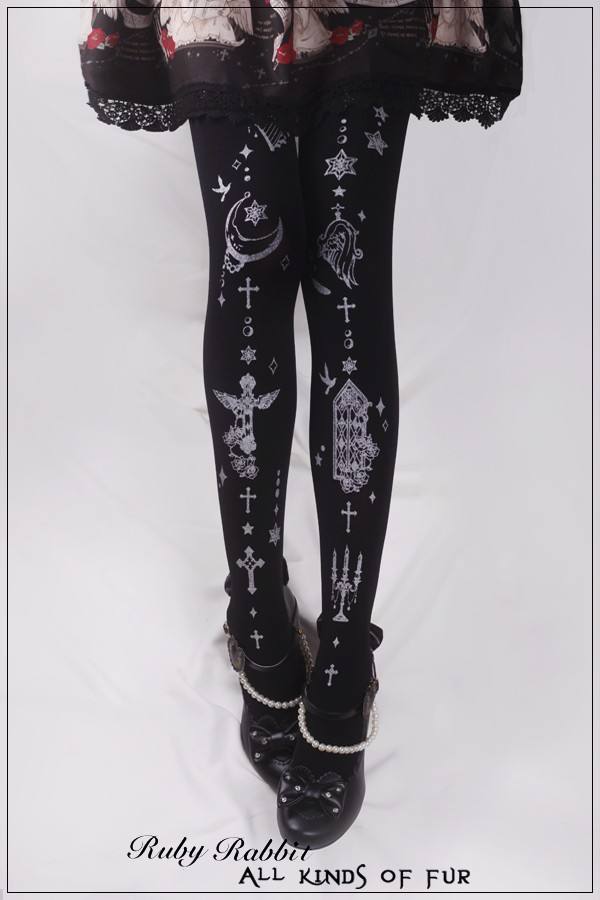 ~The Angel Choir~ Lolita Tights - In Stock-OUT