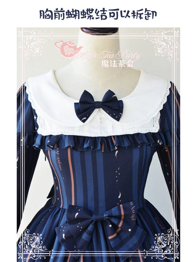 Book Before Sleeping~ Classic Lolita Printed OP