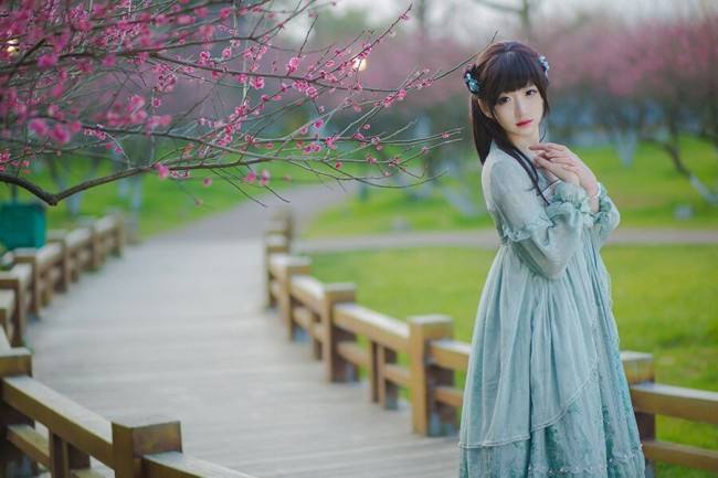 IchigoMikou ~Drizzle & Thin Clouds~ Hanfu Style Dress Qi Lolita Dress -In Stock