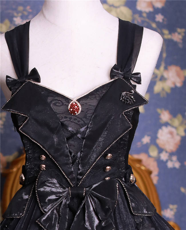 Passion Theme Dark Night and Silver Light Ouji Set/Dress -Ready Made