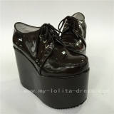 Elegant Glossy Lolita High Platform Shoes OUT