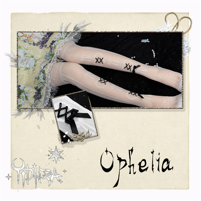 Yidhra Ophelia Lolita Above Knee Socks