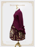 The song of Paris~ Vintage Lolita Woolen Trench Coat