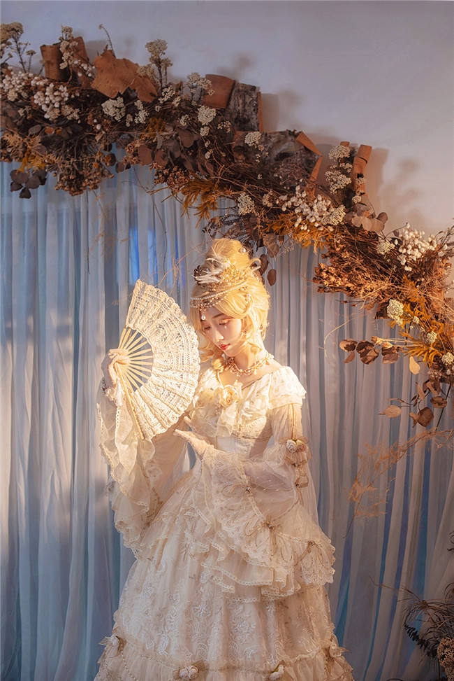 Miss Point ~Ode to the Dawn~ Embroidery Elegant Lolita OP