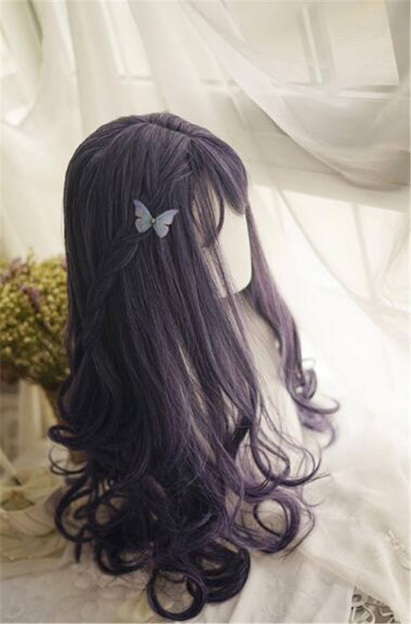 Sweet Natural Long Wary Lolita Wig