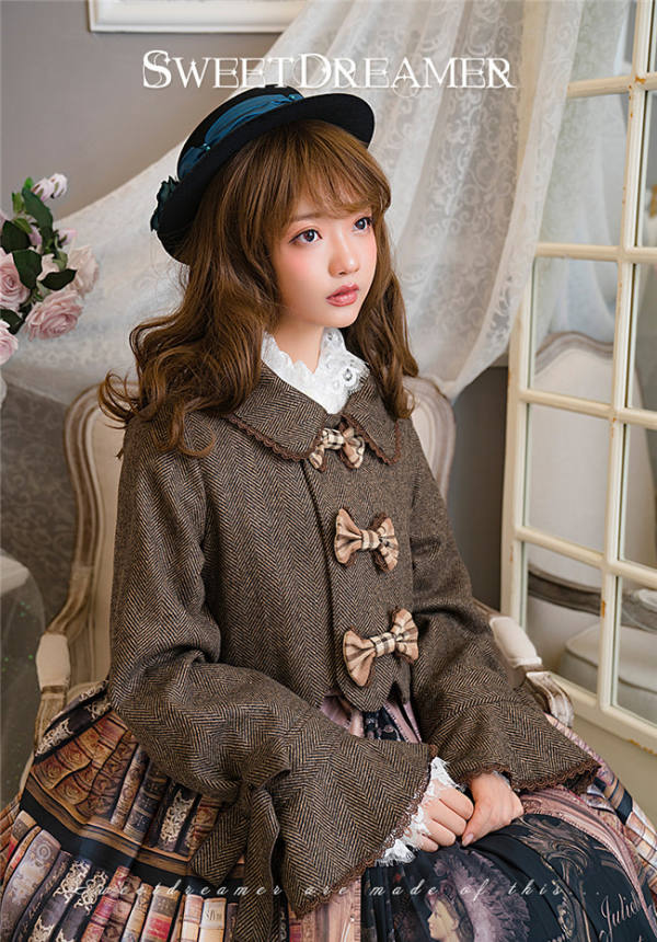 Cookies~ Petals Design Sweet Lolita Short Coat