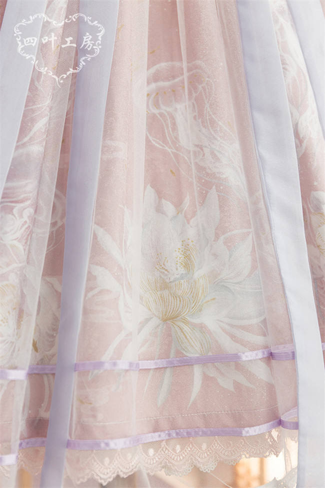 Epiphyllum Jellyfish Qi Lolita Dress Version I -Ready MADE