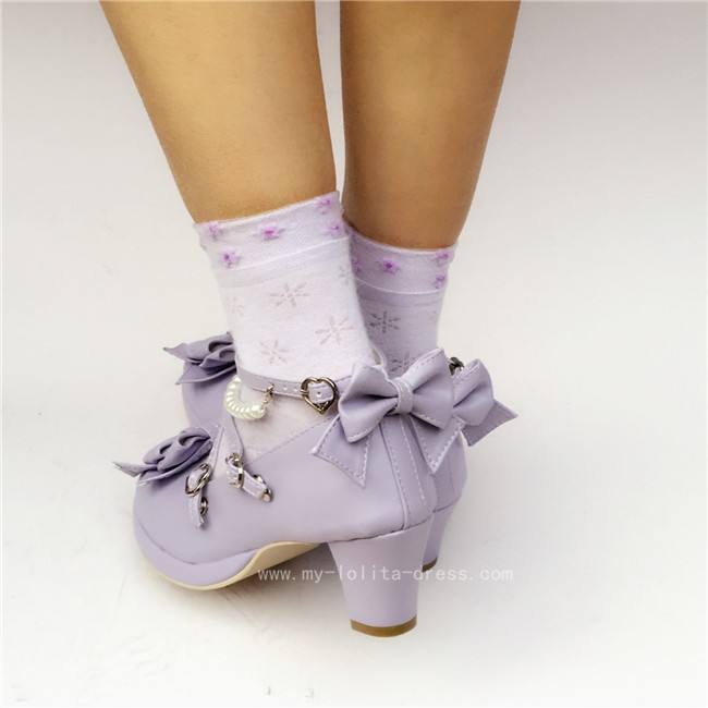 Antaina Tea Party Glitter Lolita Shoes