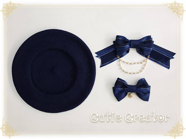 Cutie Creator ~Vasilisa~ Bowknot Lolita Beret