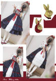 Honey Fox~White Snow~Lolita JSK With Front Open Design -The 2nd Pre-order Closed