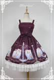 Starry Sky Aquarius ~ Sweet Chiffon Tailored Lolita JSK Dress Dailywear Version -OUT