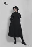 Crow~ Square Collar Long Sleeves Gothic Lolita Coat/OP Long Version - Pre-order