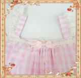 Pure Cotton Gingham Lolita Blouse -out