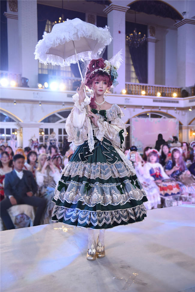 Miss Point ~Masked Ball Luxury Details Lolita OP Fullset