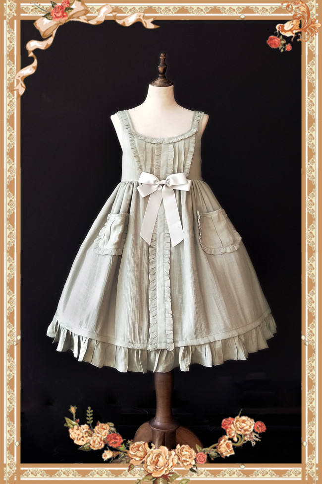Jenny Cookies~ Pure Cotton Babydoll Style Lolita JSK Dress