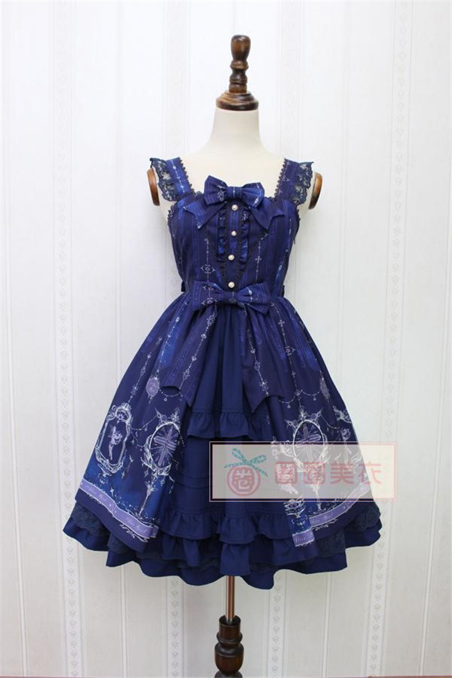 Alice Girl~ Angel Cross~ Lolita JSK Dress $39.99