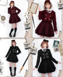 Pumpkin Cat ~Excellent Students~ Stripe Suit Lolita Set -Pre-order  Closed