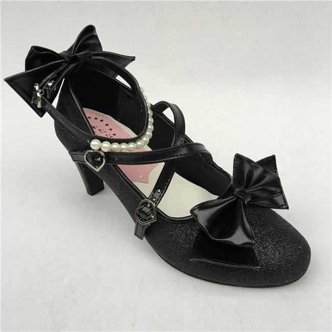 Antaina Tea Party Glitter Lolita Shoes