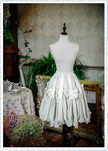 Classic Puppet Velvet Lolita Petticoat Adjustable -out