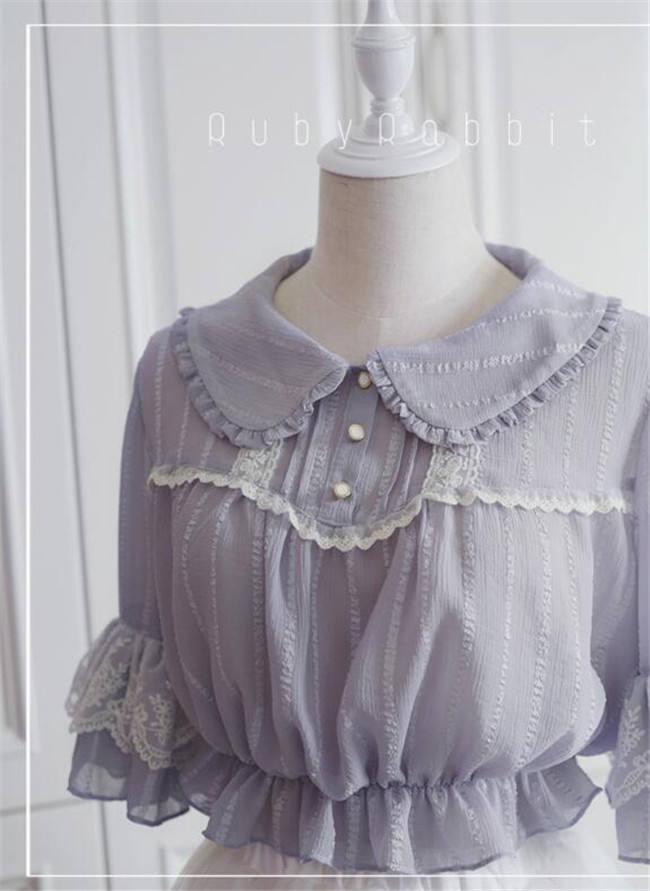 Souffle~ Sweet Lolita Blouse Short Version