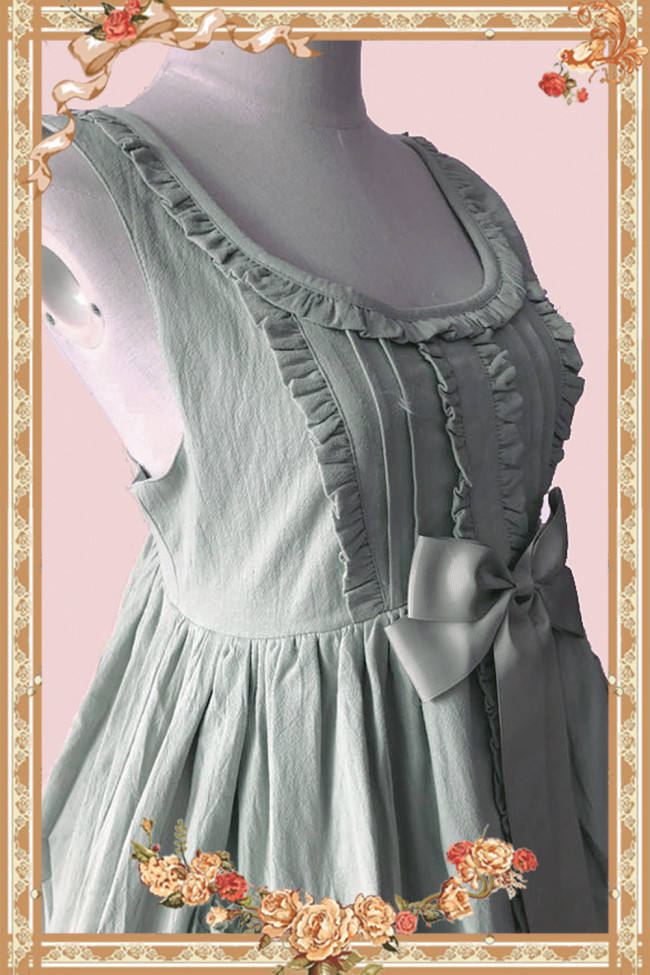 Jenny Cookies~ Pure Cotton Babydoll Style Lolita JSK Dress