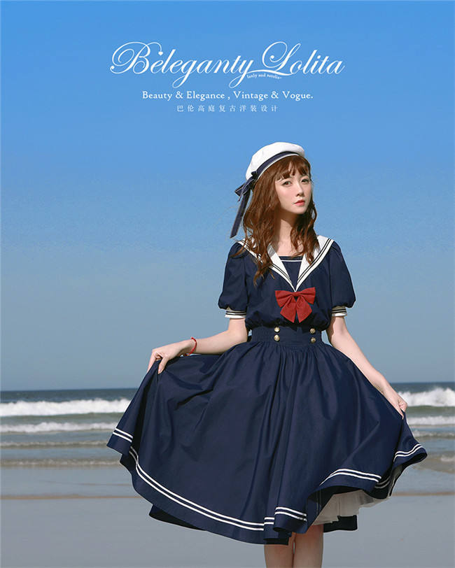 Beleganty Fashion Lolita ~Sea and Wind~ Elegant Lolita OP