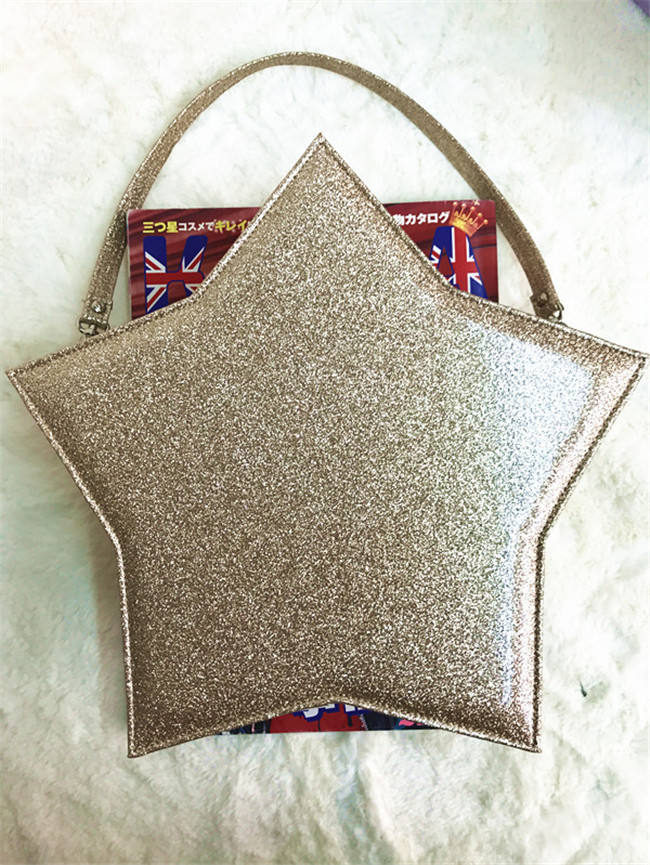 Sweet  Night Sky Five-pointed Star Lolita Bag - 2 Ways