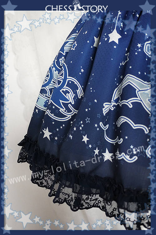 Chess Story ~Dreamy Starry Night~ Lolita Skirt