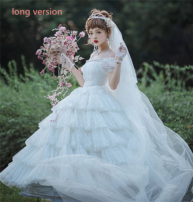 Moon Lover ~ Elegant Lolita OP Bridal Design -Pre-order
