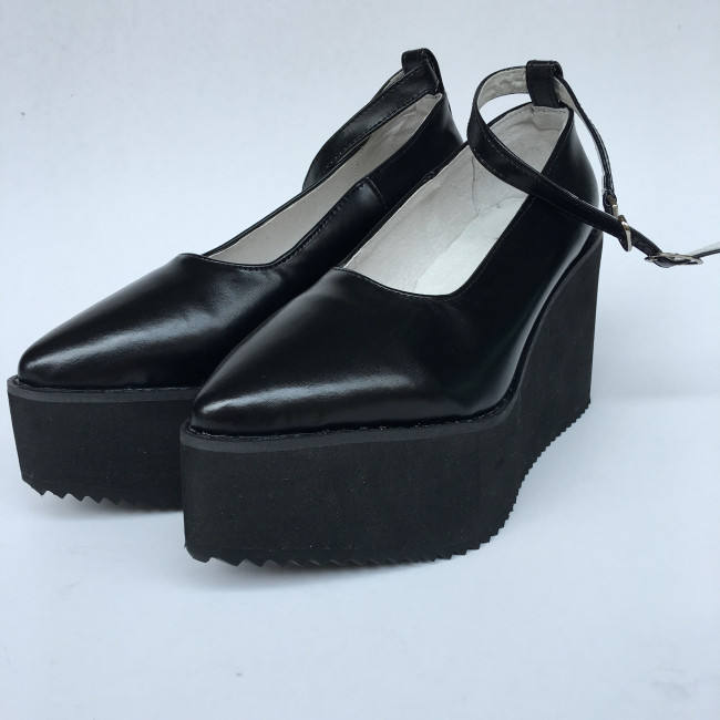 Lady's Sweet Cream White Lolita High Platform
