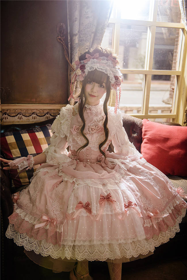 Elpress L ~Christmas D*Romance Ode~ Elegant Lolita JSK -Ready Made Purple M - In Stock