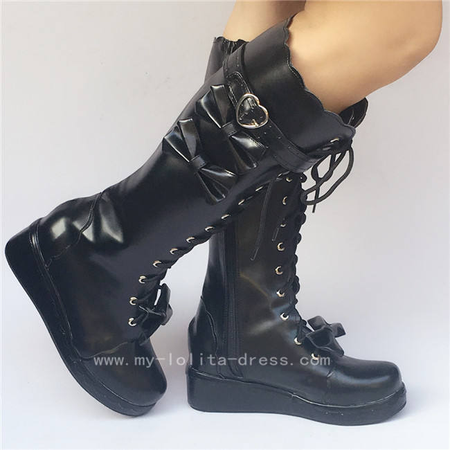Sweet White Lolita Winter Boots