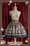 Infanta Rabbit Poker Prints Lolita Skirt -out