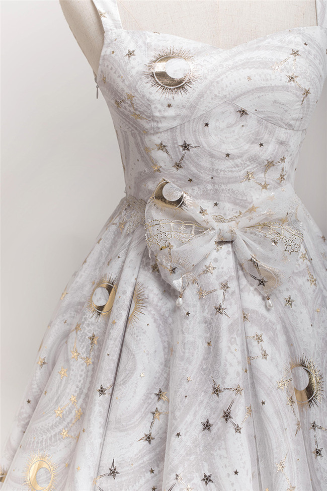 open lace back dress Starry Night Dress | Occasion Dress in Sizes XXS–6X main image 1