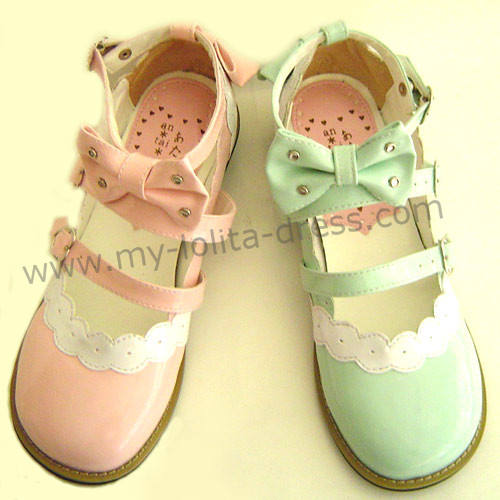 Six Colors Flat Lolita Shoes