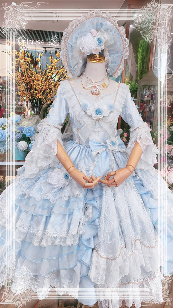Elpress L ~Cloris Luxury Elegant Lolita OP Payment Plan Available - In Stock