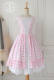 Miss Point~Sally Garden~Summer Vintage Pink Lolita Jumper Dress OUT