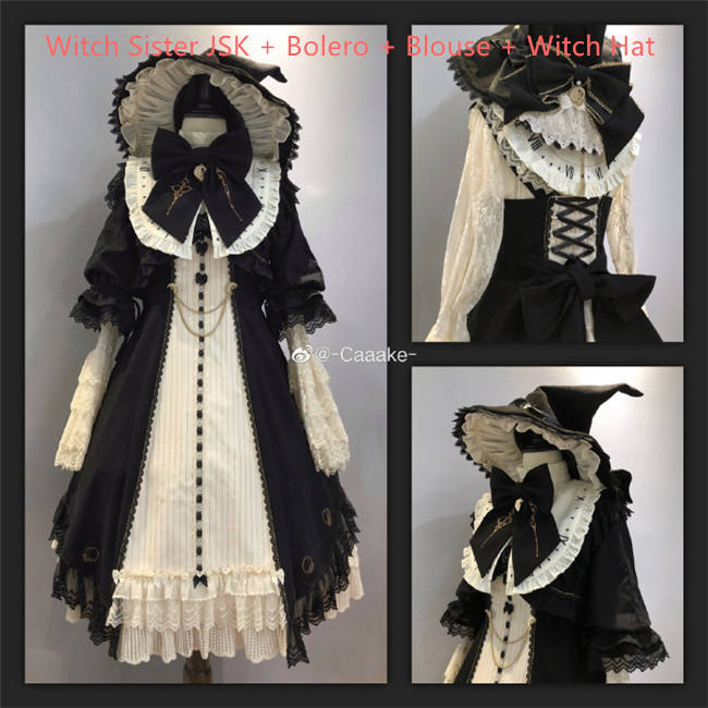 Lost Tree ~Witch Time * Die Zeithexe Lolita Witch Hat + Tailing