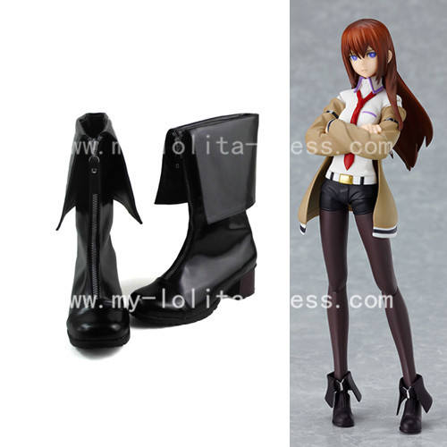 Gothic Steins Gate Makise Kurisu Boots