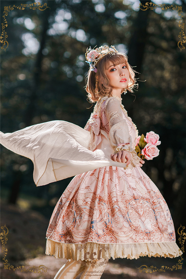 Swan Lake ~Sweet Lolita High Collar OP