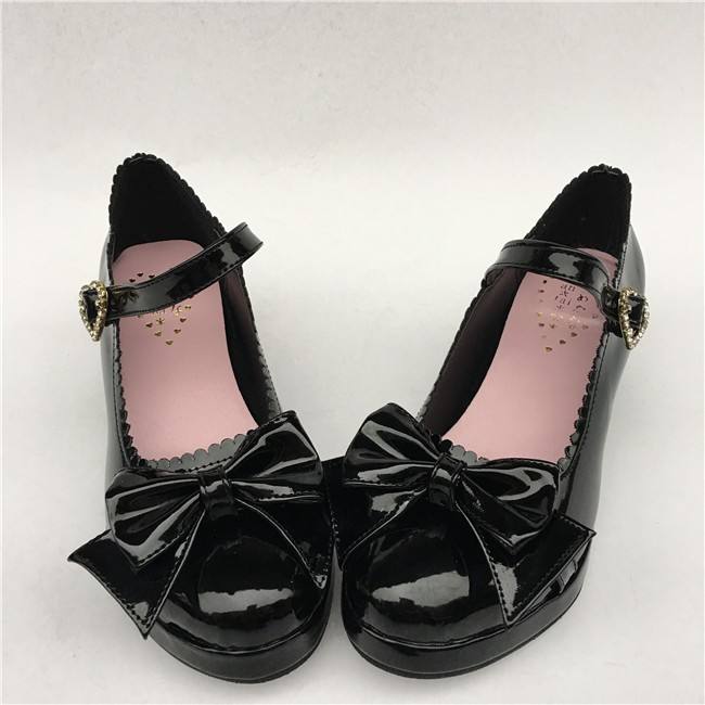 Bows Single Strap Lolita Shoes